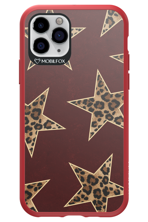 Wild Stars Burgundy - Apple iPhone 11 Pro