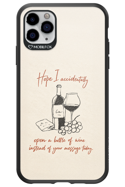 Bottle of wine 2.0 - Apple iPhone 11 Pro Max