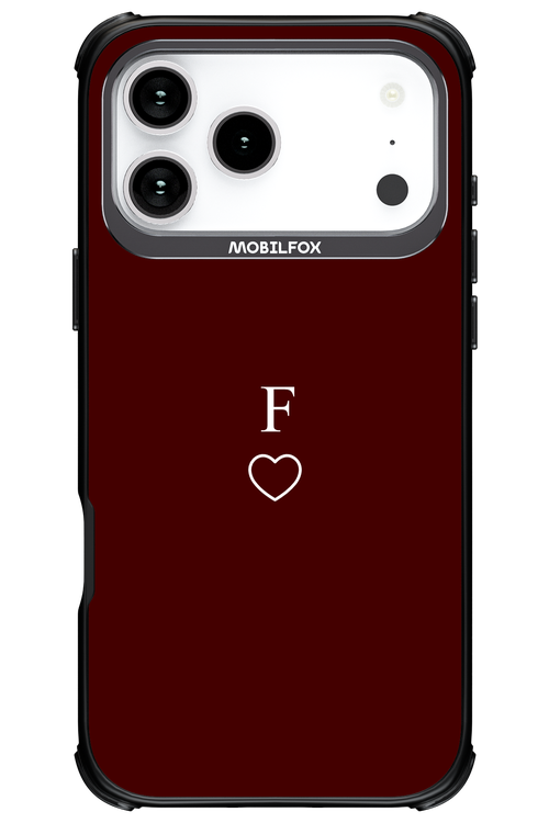 F Burgundia 2.0 - Apple iPhone 17 Pro Max