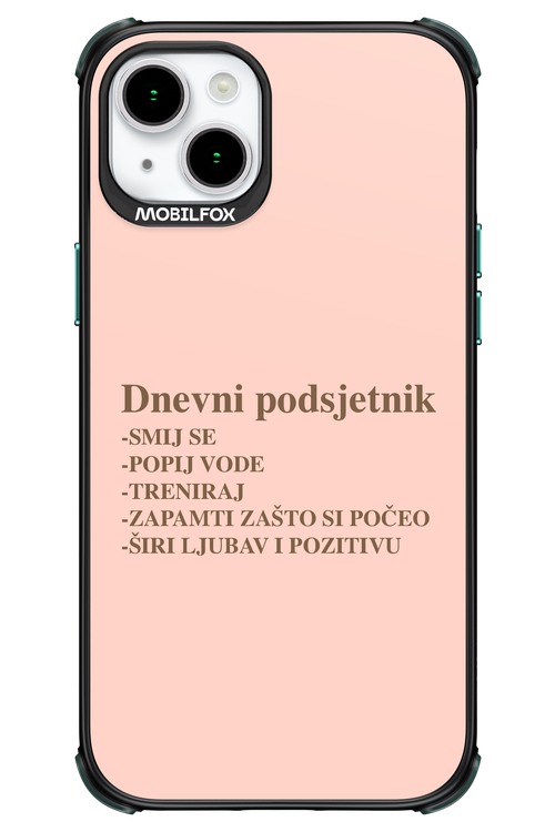 Dnevni Podsjetnik - Apple iPhone 15 Plus