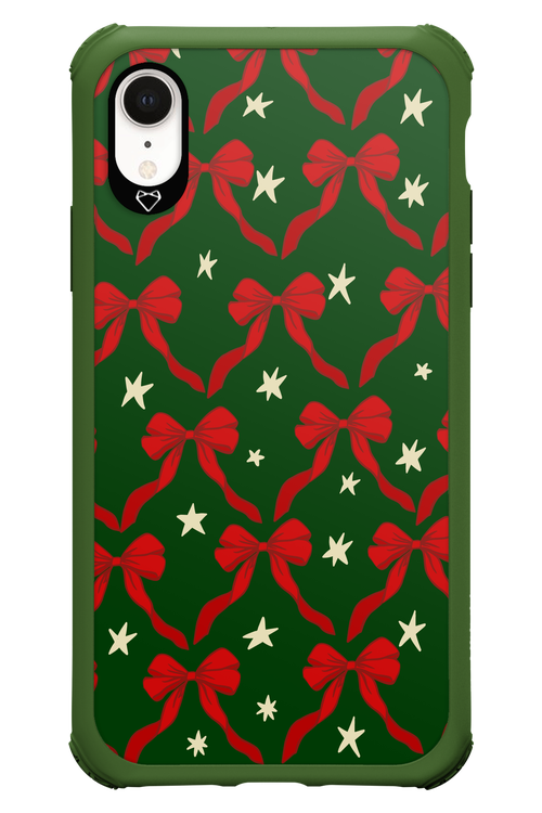 Bow & Stars (Green) - Apple iPhone XR