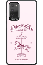 Private Ride 2.0 - Samsung Galaxy Note 20