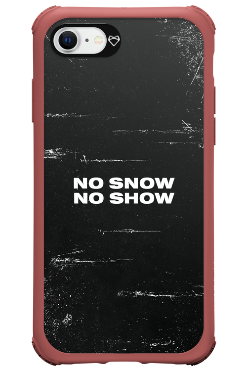 No snow, no show - Apple iPhone 8