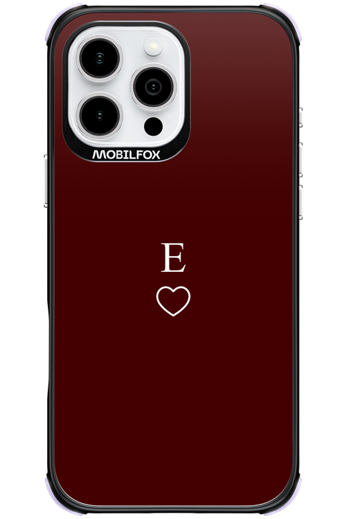 E Burgundia 2.0 - Apple iPhone 16 Pro Max