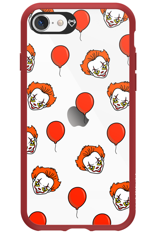 Mystery Clown (Transparent) - Apple iPhone SE 2022