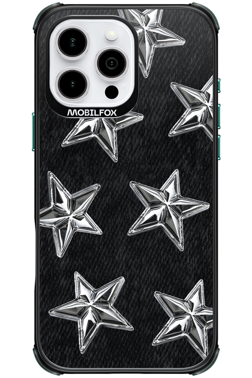 Chrome Stars - Apple iPhone 16 Pro Max