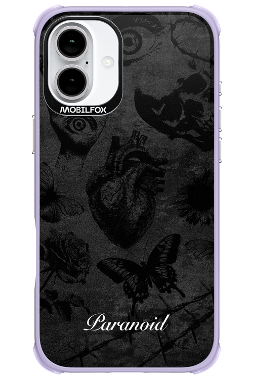 Paranoid (Black) - Apple iPhone 16 Plus