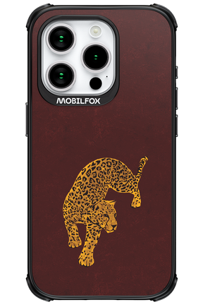 Burgundy Leopard - Apple iPhone 15 Pro