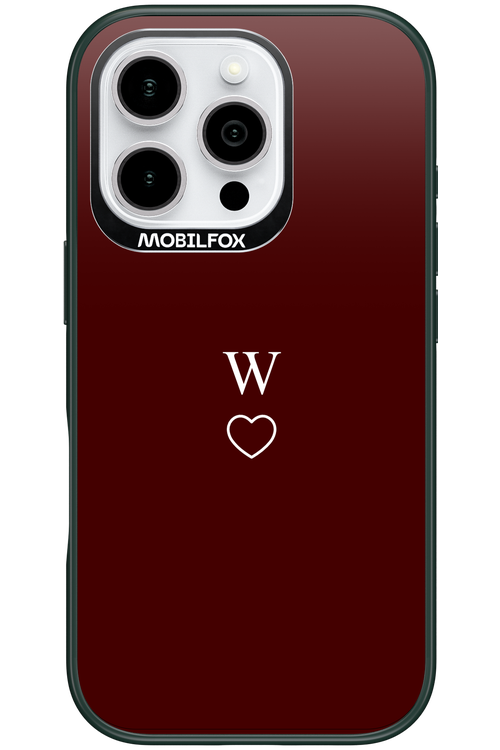 W Burgundia 2.0 - Apple iPhone 16 Pro