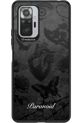 Paranoid (Black) - Xiaomi Redmi Note 10 Pro