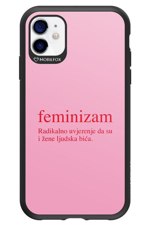 Feminizam Pink - Apple iPhone 11