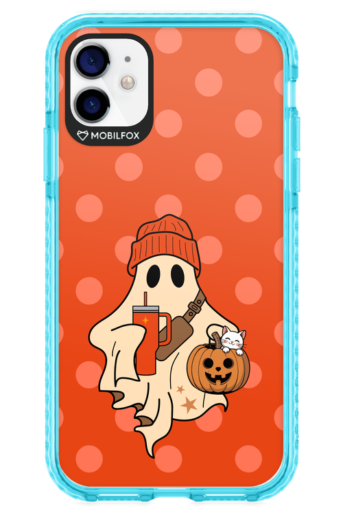 Ghost Girl (Orange) - Apple iPhone 11