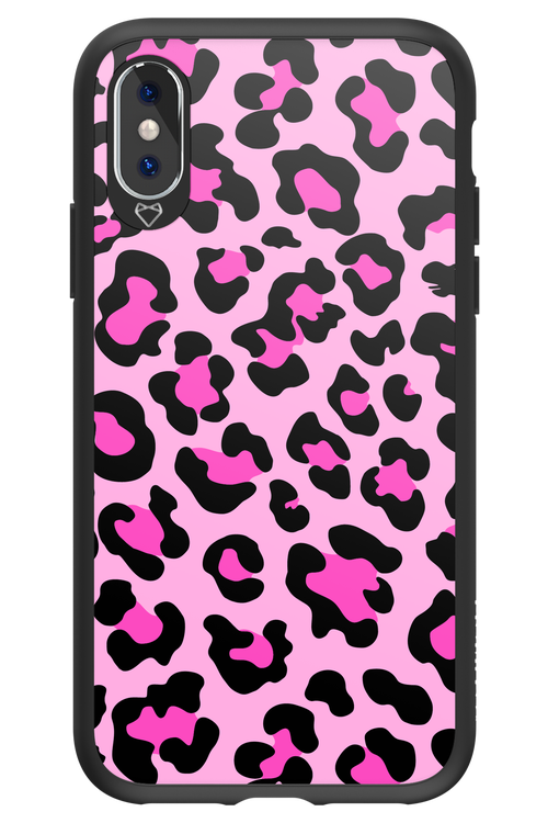 PINK LEOPARD - Apple iPhone X