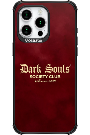 Dark Souls (Burgundy) - Apple iPhone 15 Pro Max