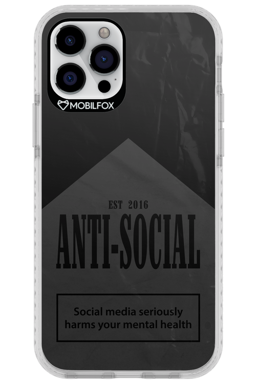 ANTI-SOCIAL (BLVCK) 2.0 - Apple iPhone 12 Pro