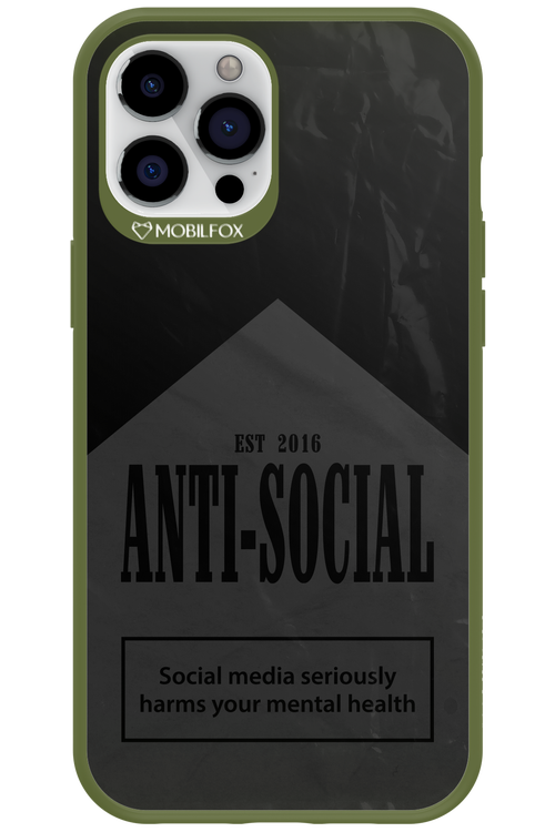 ANTI-SOCIAL (BLVCK) 2.0 - Apple iPhone 12 Pro Max