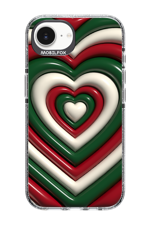XMAS Hearts - Apple iPhone 16e