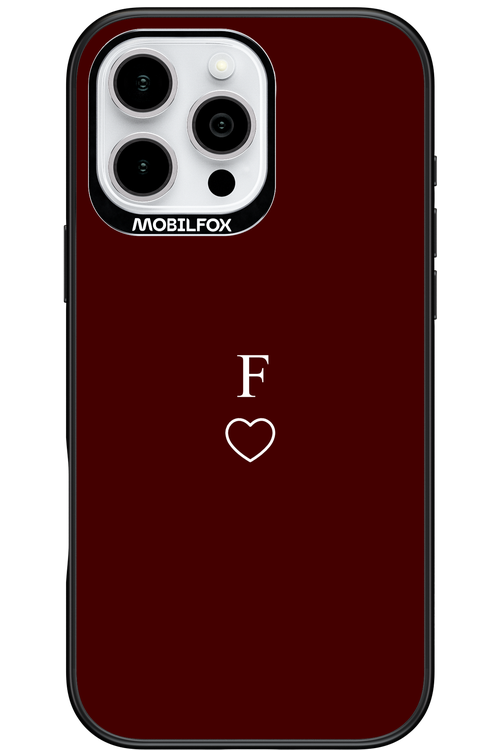 F Burgundia 2.0 - Apple iPhone 16 Pro Max