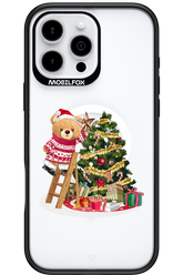 Christmas Bear (Transparent) - Apple iPhone 16 Pro Max