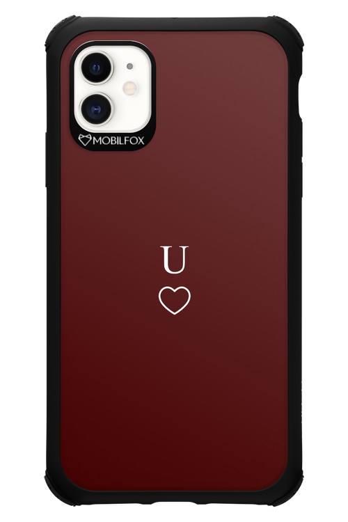 U Burgundia 2.0 - Apple iPhone 11