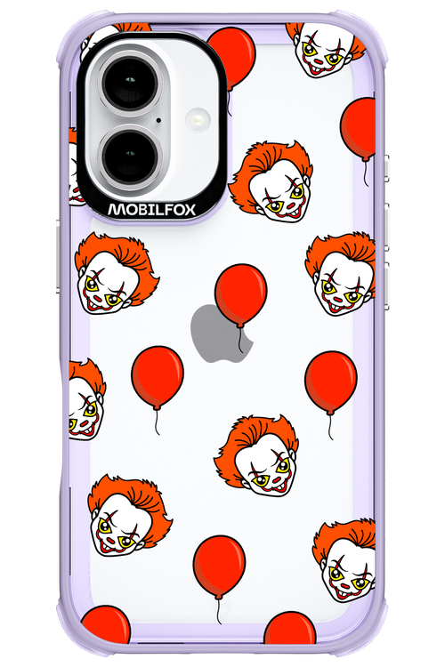 Mystery Clown (Transparent) - Apple iPhone 16