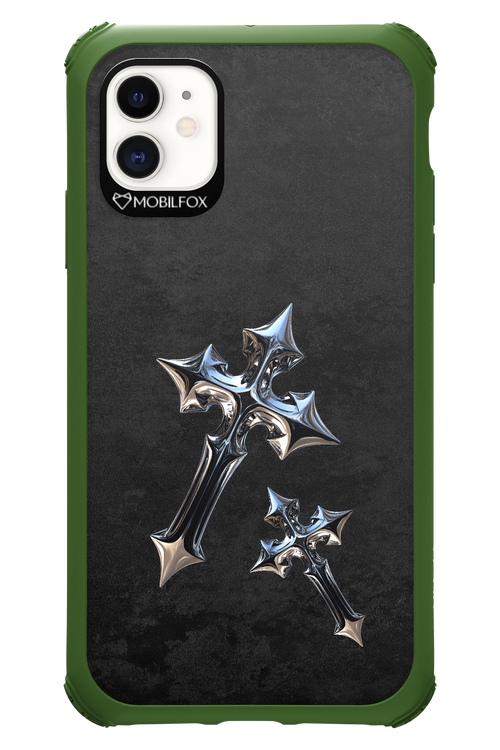 Chrome Crosses - Apple iPhone 11