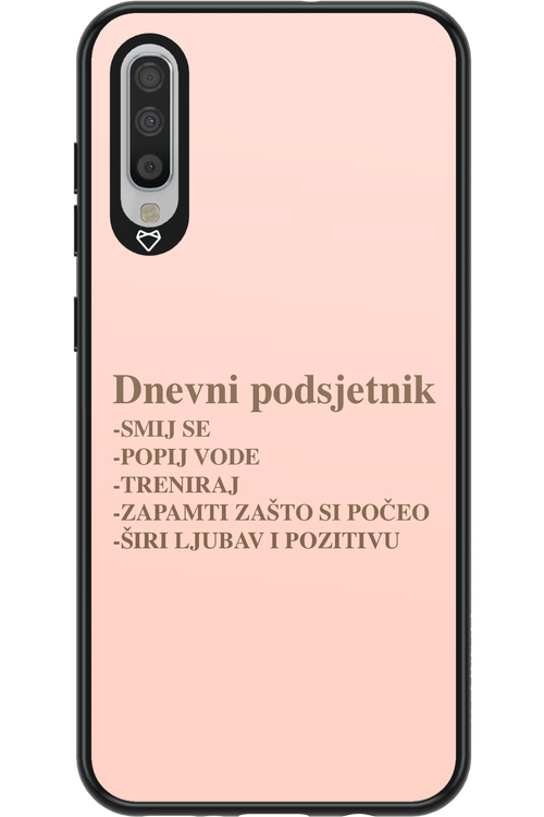 Dnevni Podsjetnik - Samsung Galaxy A70