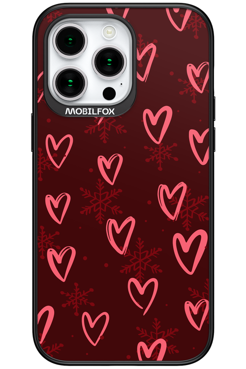 Christmas Hearts - Apple iPhone 15 Pro Max
