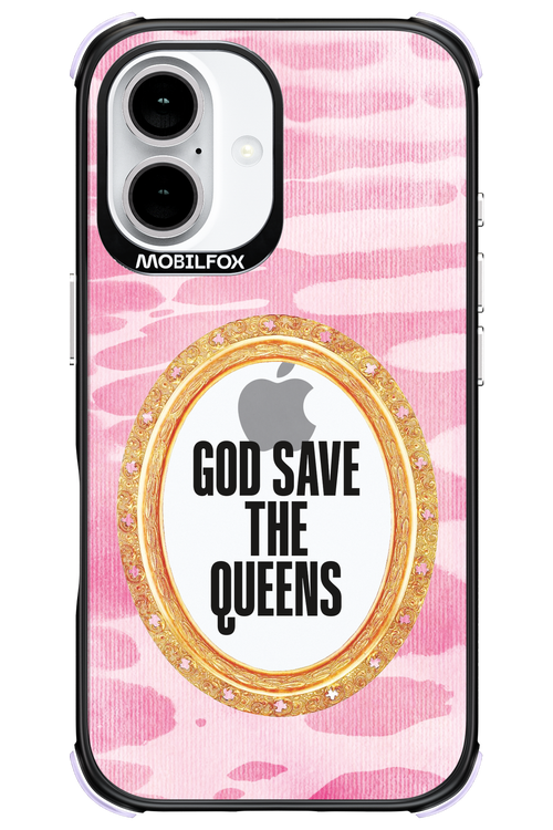 GOD SAVE THE QUEENS MIRROR - Apple iPhone 16