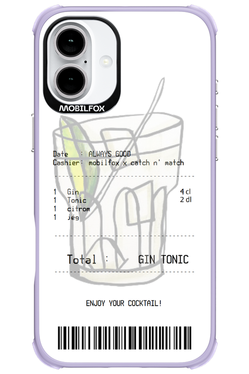 gin tonic - Apple iPhone 16 Plus