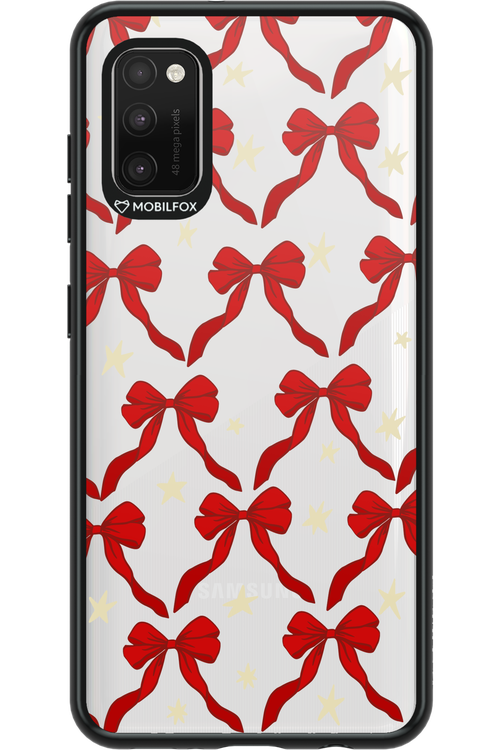 Bow & Stars (Transparent) - Samsung Galaxy A41