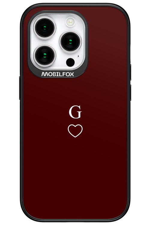 G Burgundia 2.0 - Apple iPhone 15 Pro