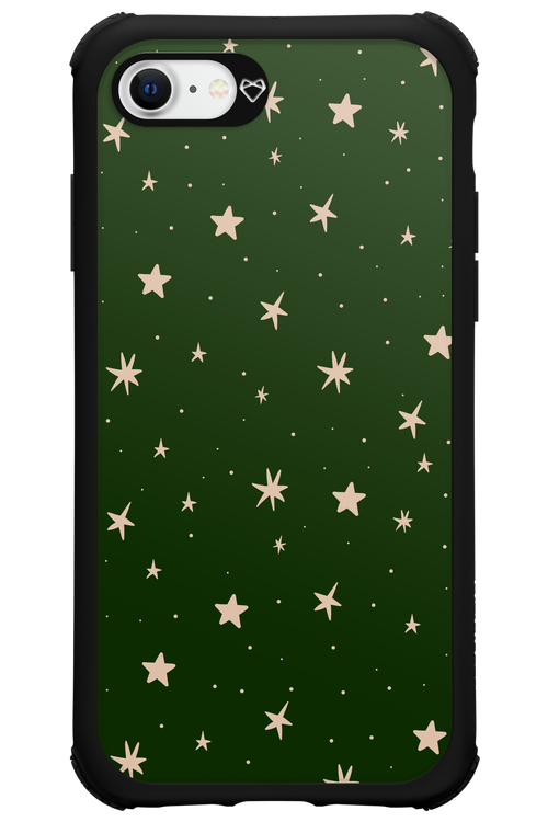 Forest Green Stars - Apple iPhone SE 2022