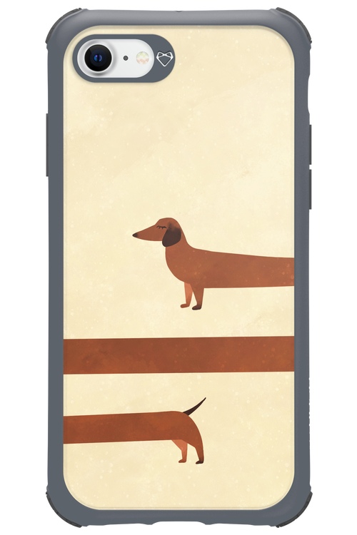 Stretchy Dog - Apple iPhone SE 2022