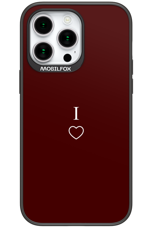 I Burgundia 2.0 - Apple iPhone 15 Pro Max