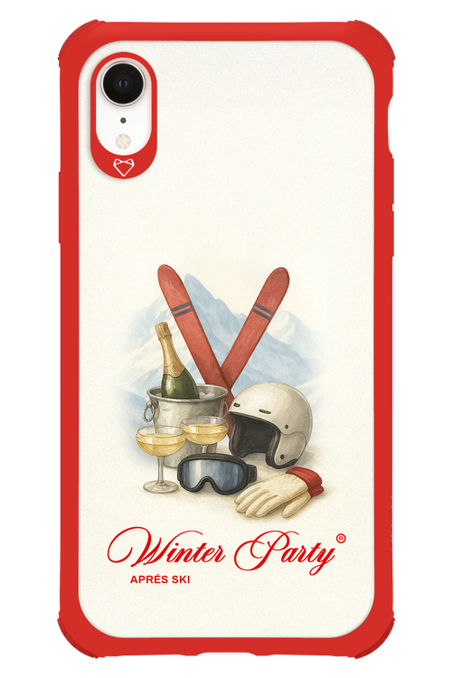 Winter Ski Party - Apple iPhone XR
