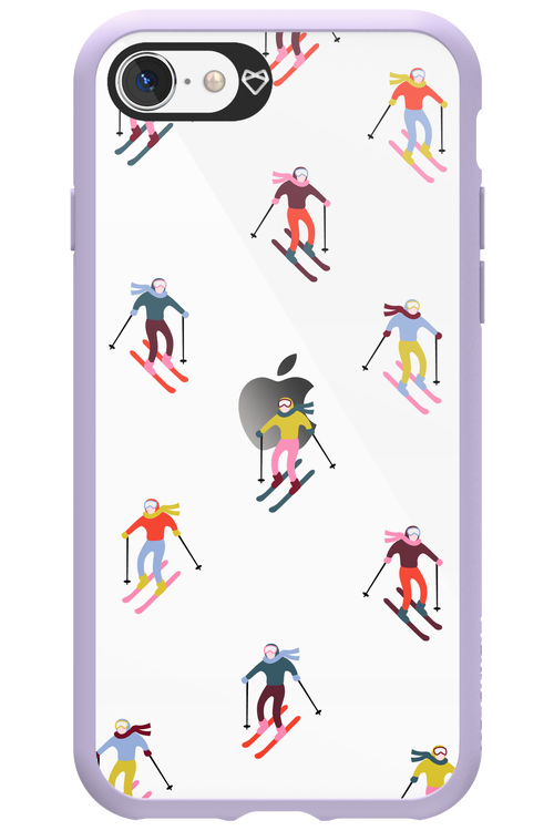 Snow Motion (Transparent) - Apple iPhone SE 2020