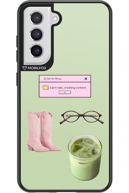 Matcha Babe - Samsung Galaxy S21 FE