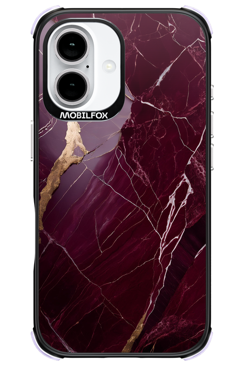 Burgundy Marble 2.0 - Apple iPhone 16