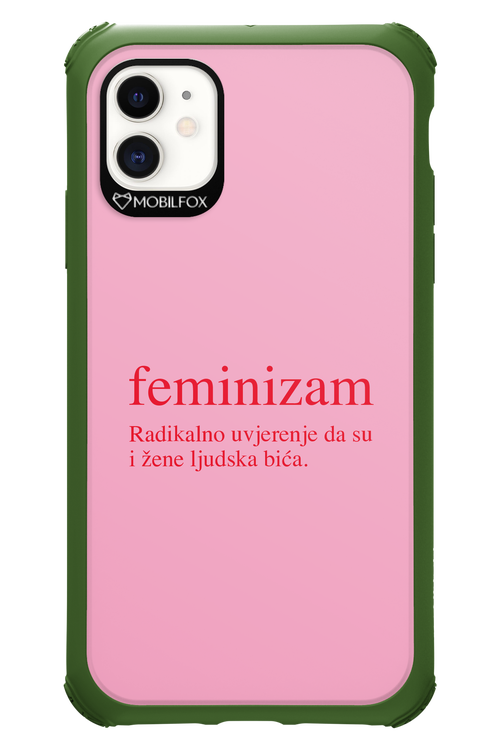 Feminizam Pink - Apple iPhone 11