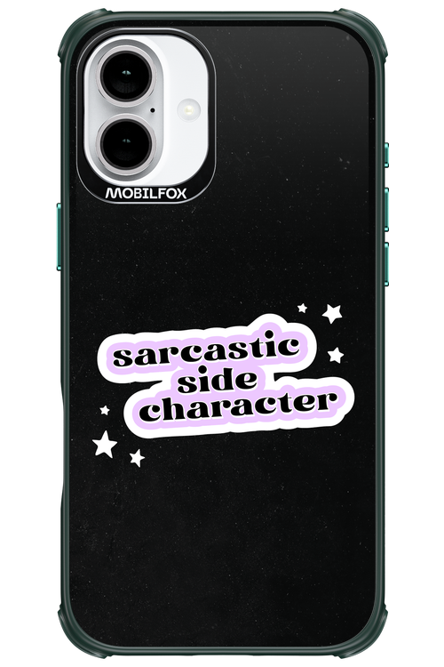Sarcastic Black - Apple iPhone 16 Plus