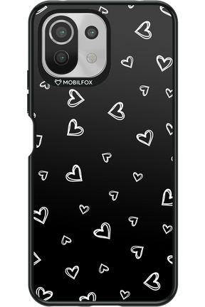 Monochrome Hearts 2.0 - Xiaomi Mi 11 Lite (2021)