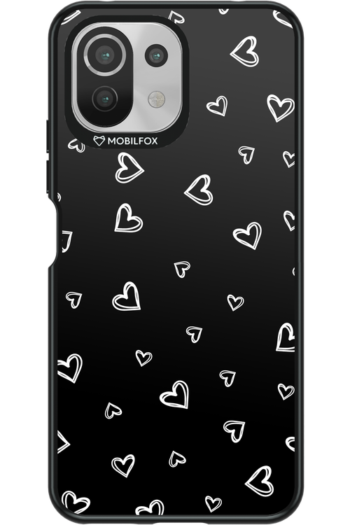 Monochrome Hearts 2.0 - Xiaomi Mi 11 Lite (2021)
