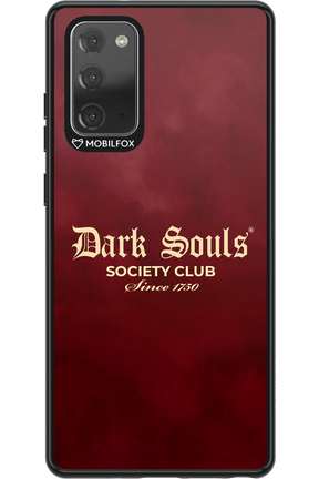 Dark Souls (Burgundy) - Samsung Galaxy Note 20