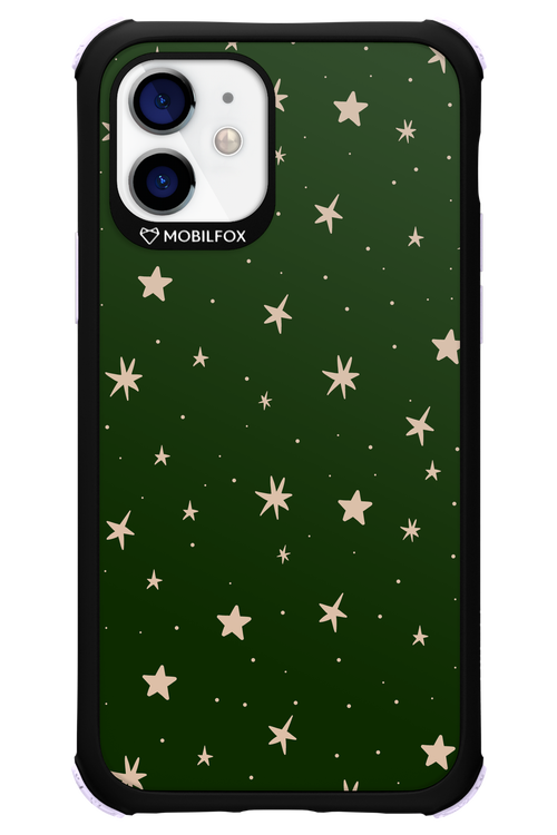 Forest Green Stars - Apple iPhone 12