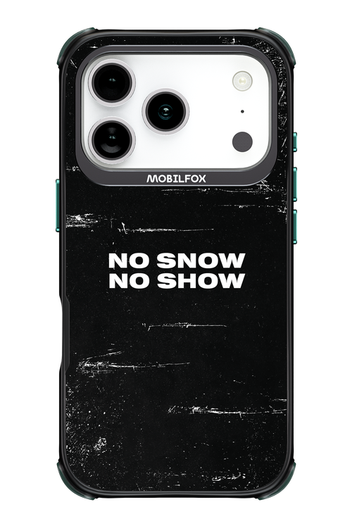 No snow, no show - Apple iPhone 17 Pro