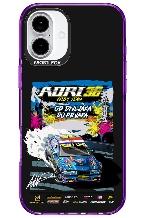 ADRI36 Midnight Drift 2.0 - Apple iPhone 16 Plus