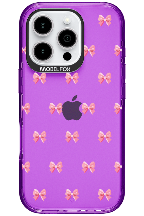 Pinky Bow - Apple iPhone 16 Pro