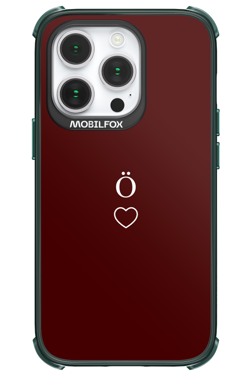 O Burgundia II 2.0 - Apple iPhone 14 Pro