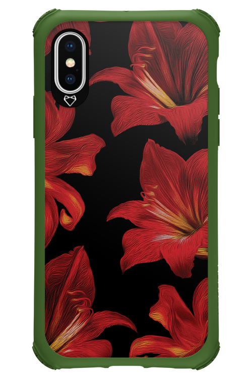 Amaryllis Noir - Apple iPhone X